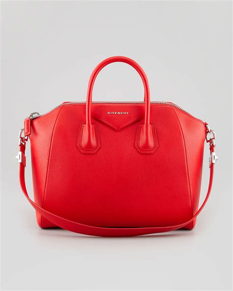 givenchy antigona medium sugar goatskin satchel bag|Medium Antigona bag in .